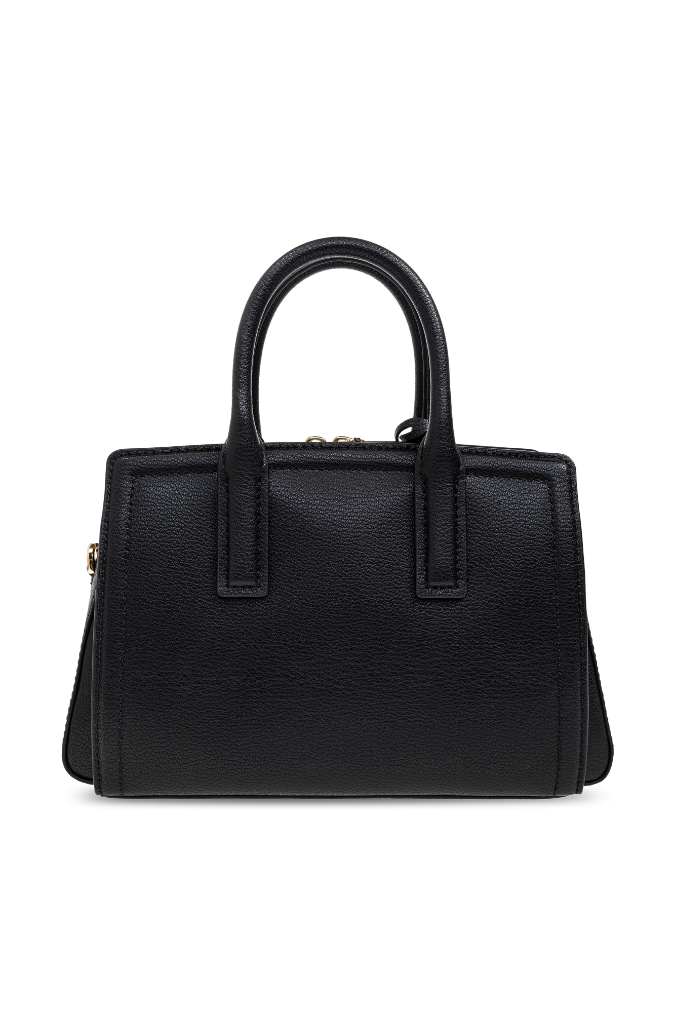 トートバッグ Michael Kors HANDBAG \"LAILA SMALL\" (30S5G9IS1L 001BLACK) Laila Small Pebbled Leather Satchel | Michael Kors [US]